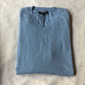 Banana Republic Blue Vneck Sweater